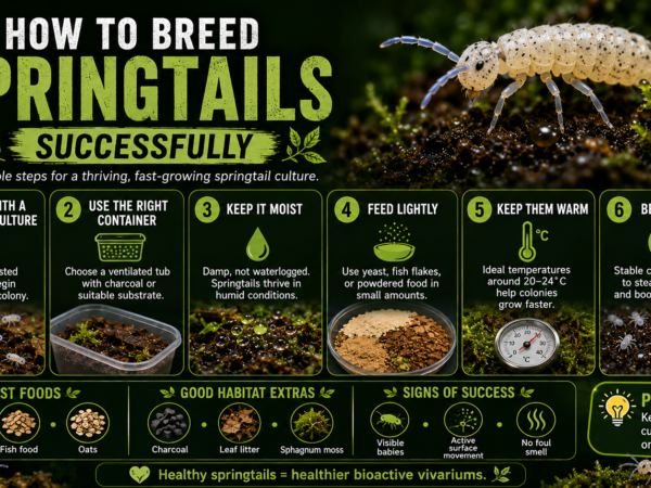 How To Breed Springtails Successfully