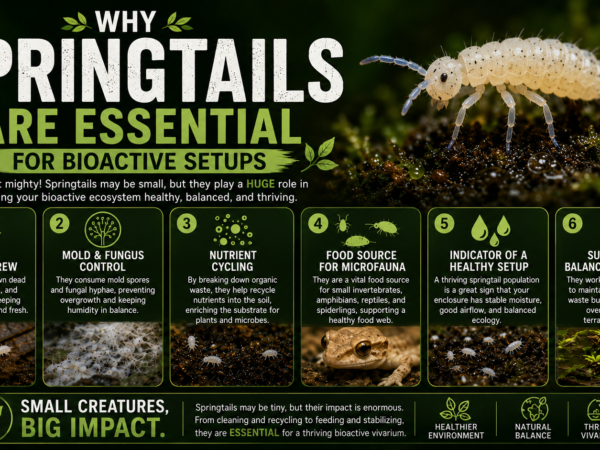 Why Springtails Are Essential For Bioactive Setups